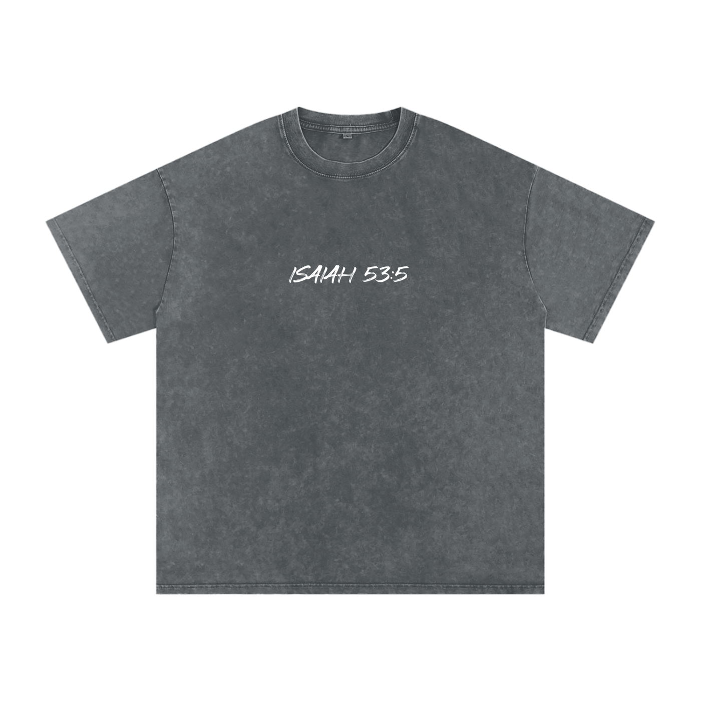 Isaiah 53:5 Grey T-Shirt