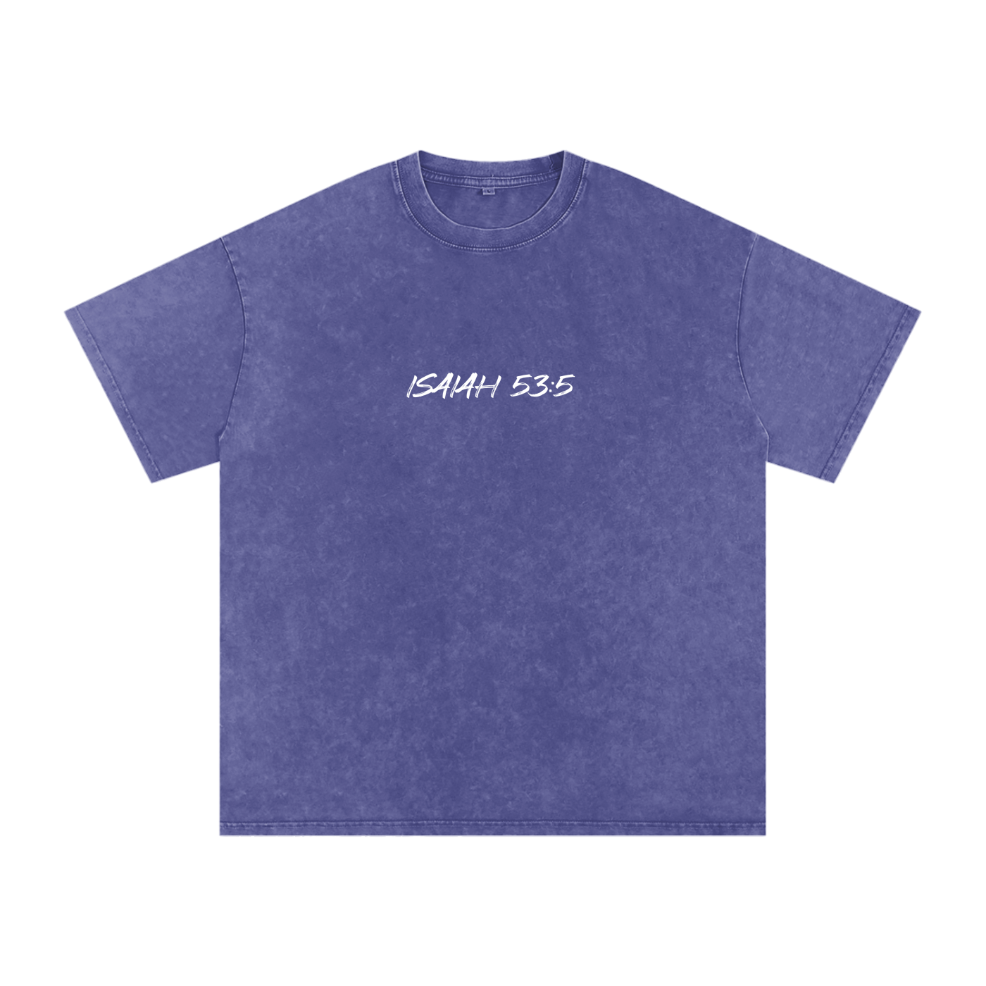 Isaiah 53:5 Purple T-Shirt